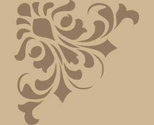 邊角墻花鏤印-LY50002