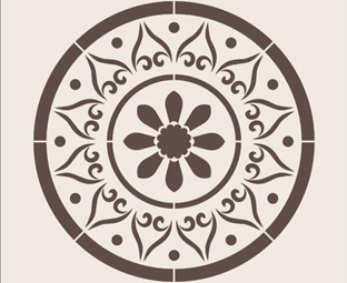 天花燈池鏤印-LY70004