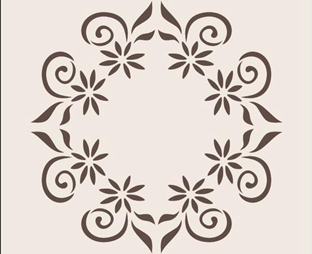 天花燈池鏤印-LY70012