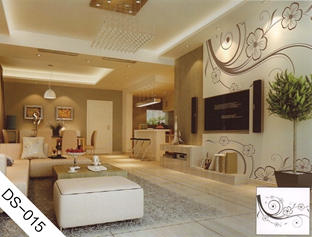 電視背景墻墻貼-DS015