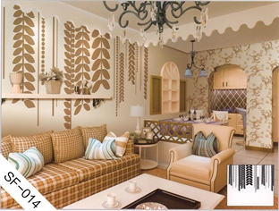 沙發(fā)背景墻貼-SF014