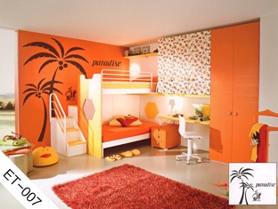 兒童房背景墻貼-ET007