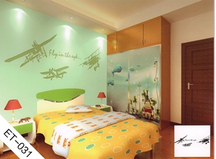 兒童房背景墻貼-ET031