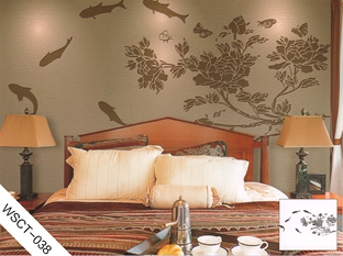 臥室床頭背景墻貼-WSCT001