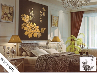 臥室床頭背景墻貼-WSCT010