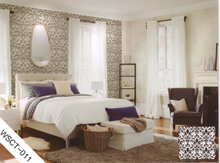 臥室床頭背景墻貼-WSCT011