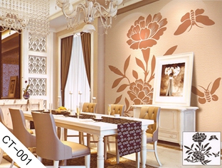 餐廳背景墻貼-CT001