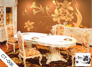 餐廳背景墻貼-CT006