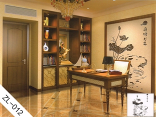 走廊背景墻貼-ZL012