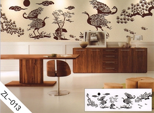 走廊背景墻貼-ZL013