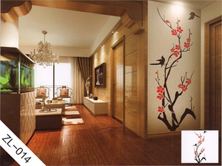 走廊背景墻貼-ZL014