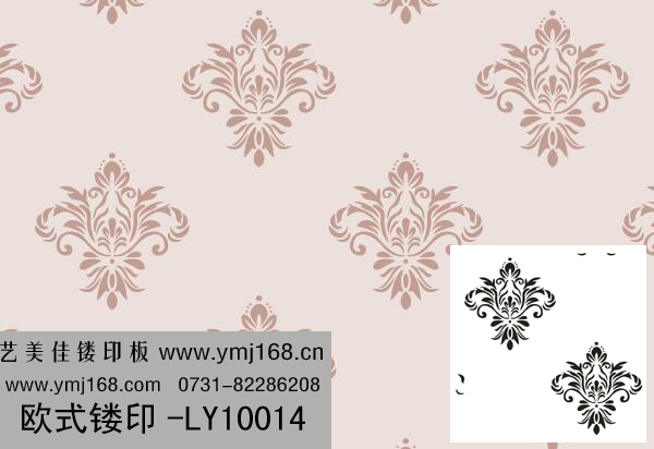 歐式鏤印模具-LY10014